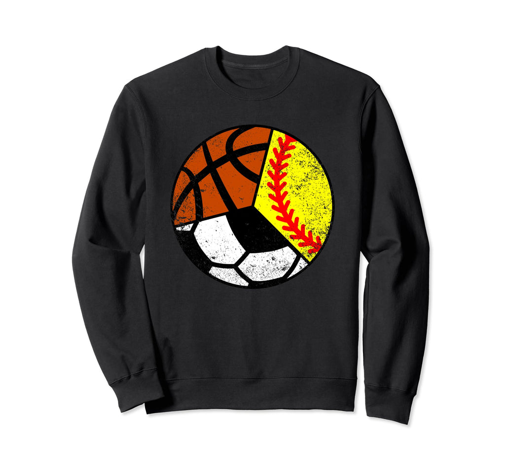 Softball Soccer Basketball Player Sweatshirt - Streetwear Style Men Women - T-Shirt, Sweatshirt, Hoodie