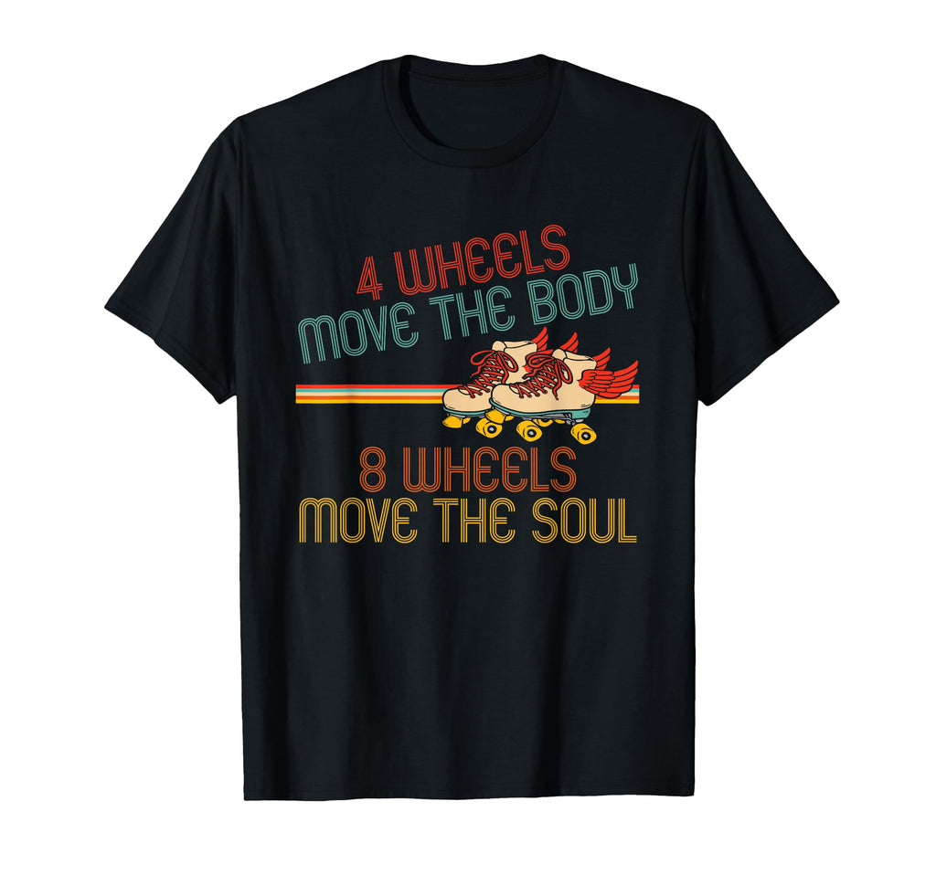 Roller Skating Skate 1970S T-Shirt - Unique Graphic for Adults - T-Shirt, Sweatshirt, Hoodie