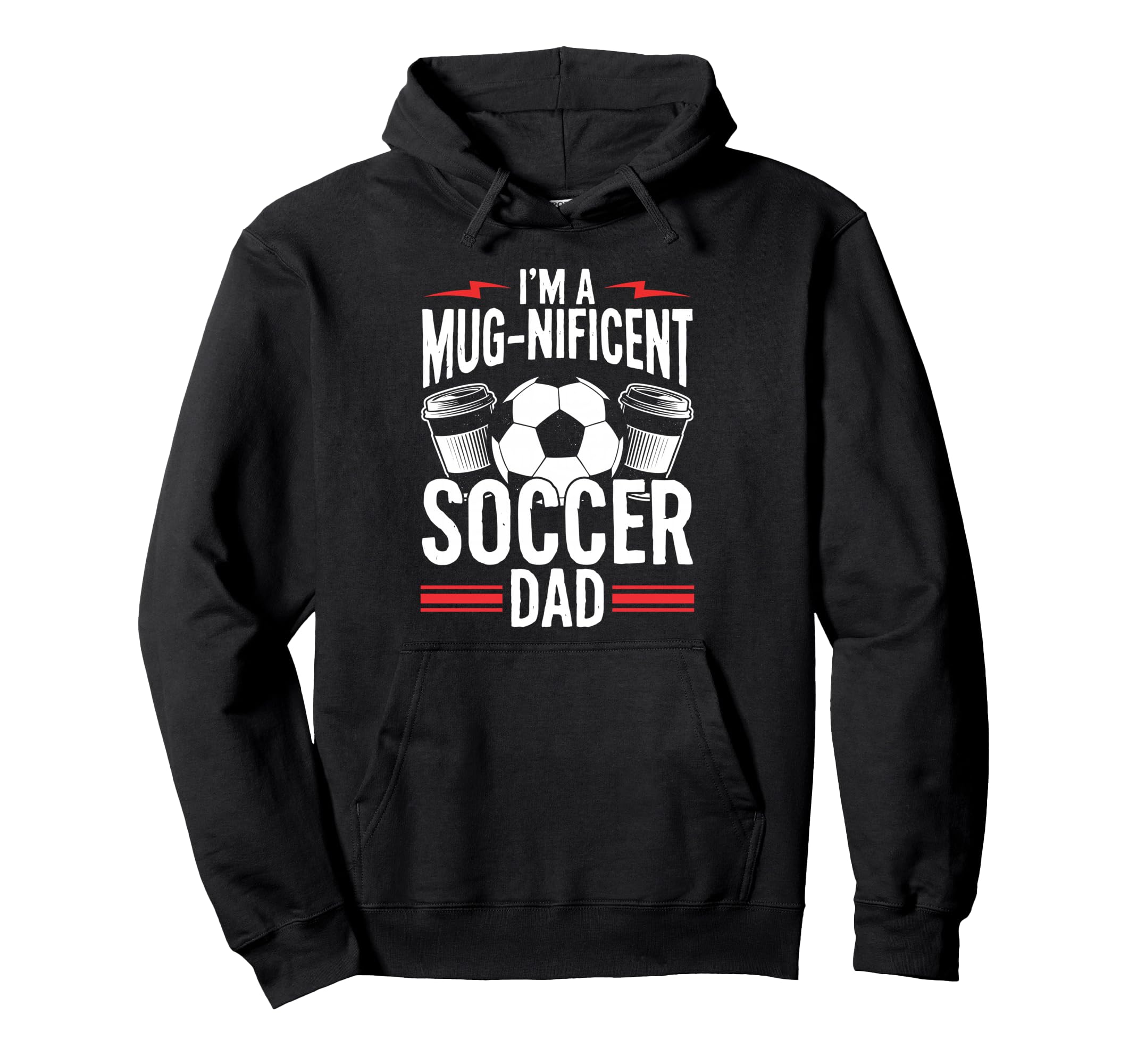 Coffee Lover Soccer Dads Hoodie - Custom Art Print Unisex - T-Shirt, Sweatshirt, Hoodie