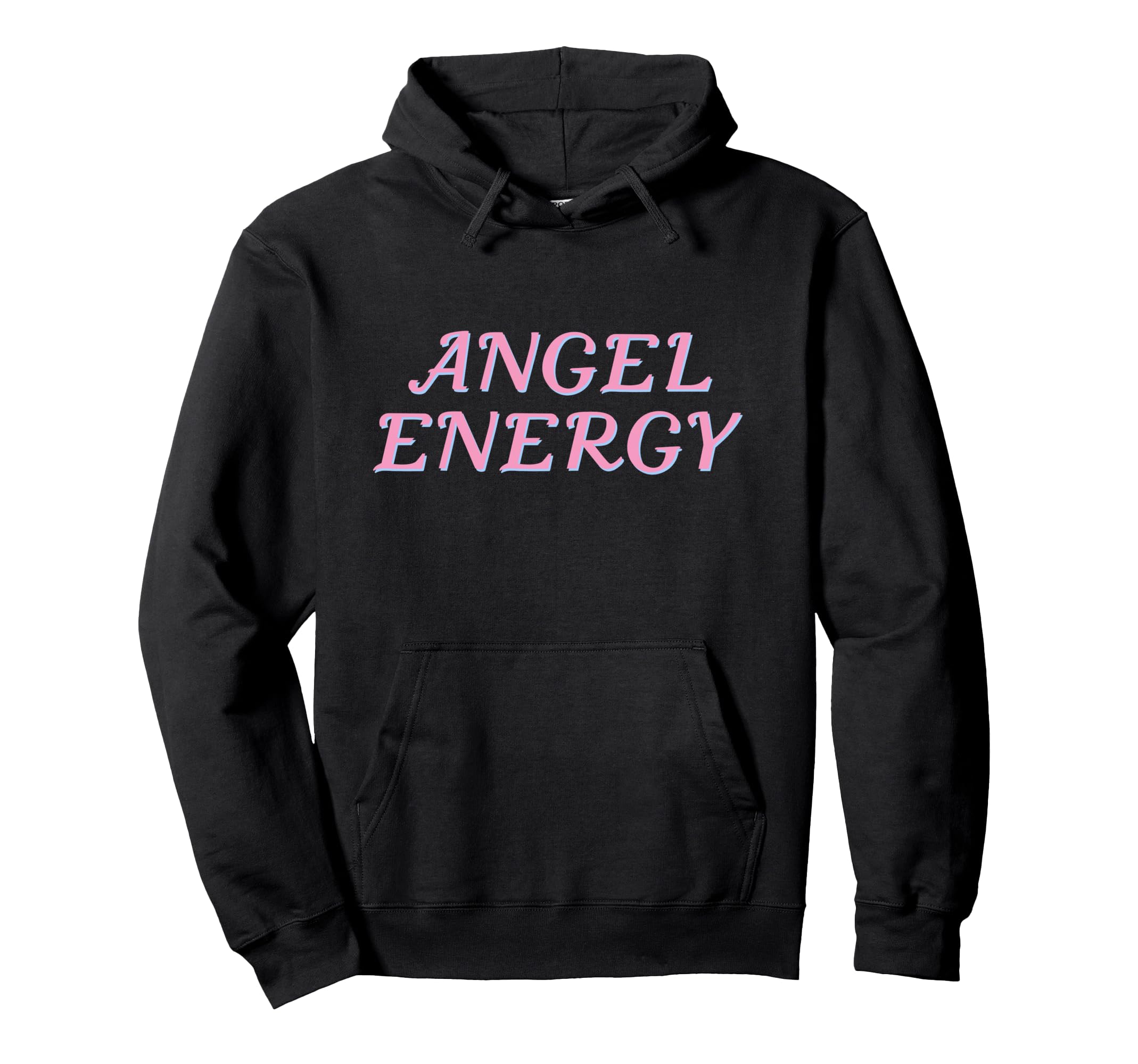 Angel Energy Y2K Aesthetic Angelic Hoodie - Custom Art Print Men Women - T-Shirt, Sweatshirt, Hoodie