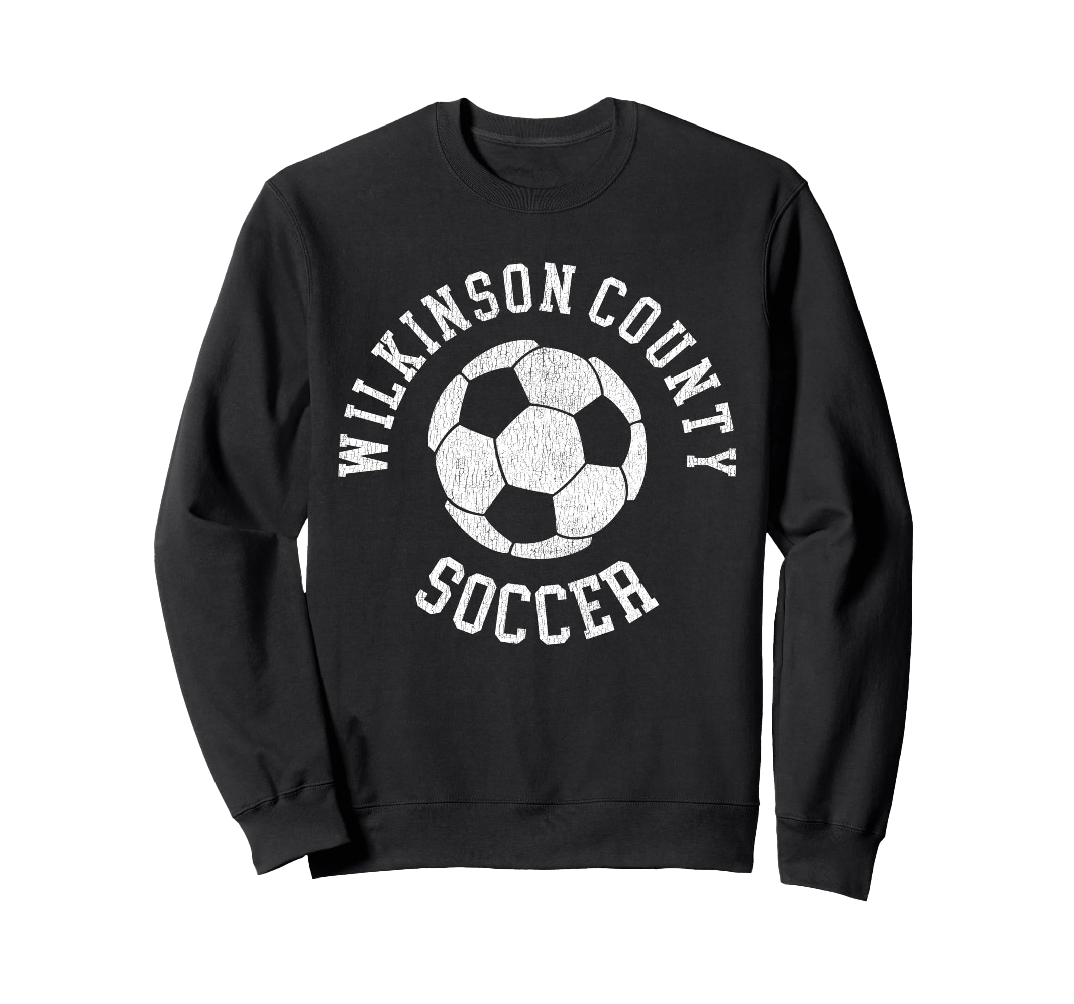 Wilkinson County Soccer Distressed 90S Sweatshirt - Custom Art Print Unisex - T-Shirt, Sweatshirt, Hoodie