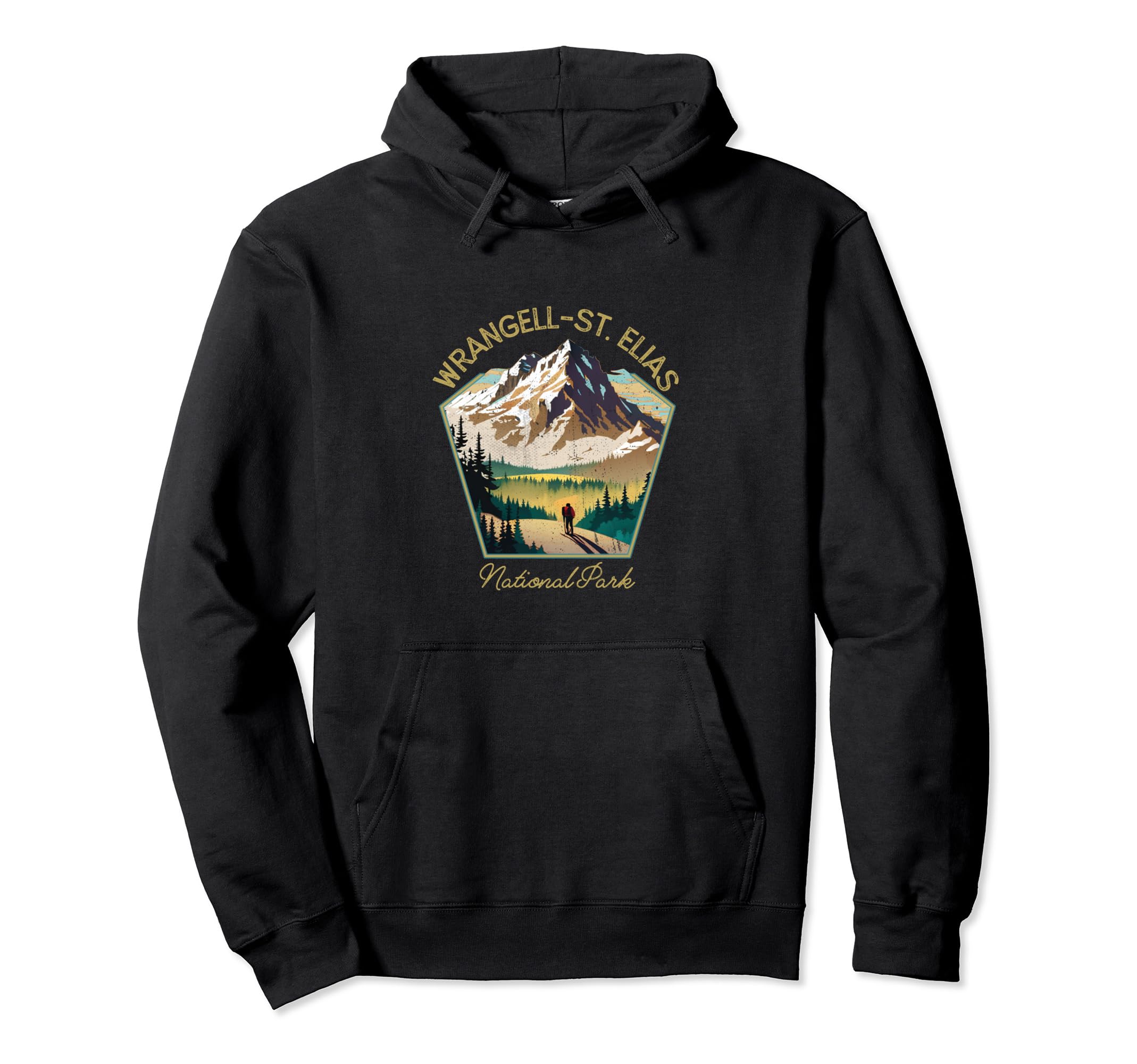 Wrangell St Elias National Park Hoodie - Streetwear Style for Adults - T-Shirt, Sweatshirt, Hoodie