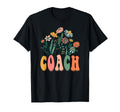 Groovy Floral Coach Wildflower Tees T-Shirt - Custom Art Print for Adults - T-Shirt, Sweatshirt, Hoodie