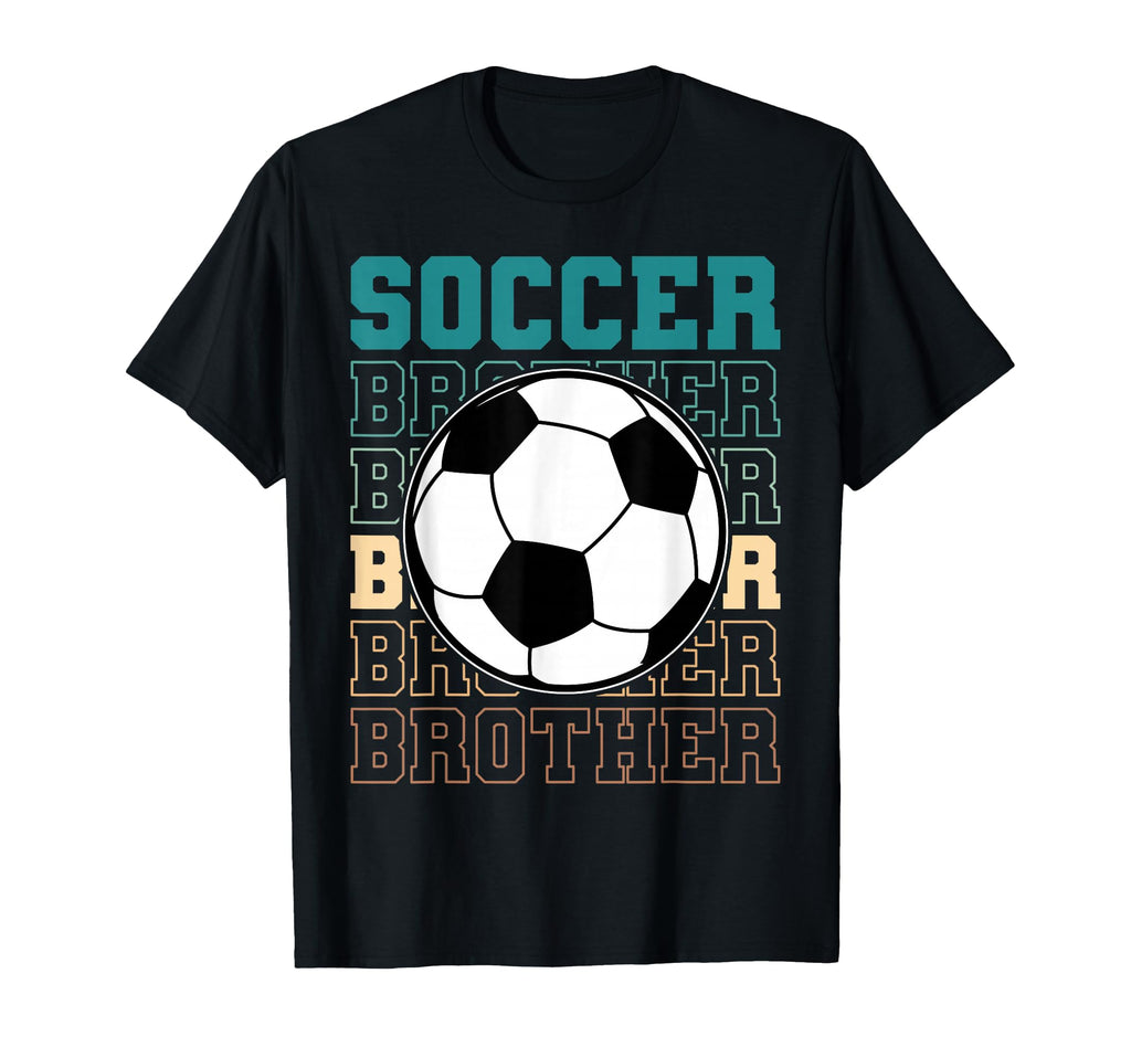Soccer Brother Family Matching Team T-Shirt - Custom Art Print for Adults - T-Shirt, Sweatshirt, Hoodie