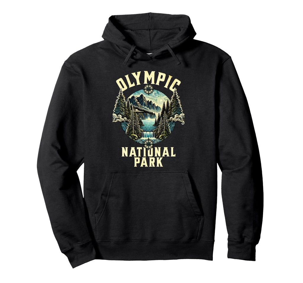Olympic National Park Usa Souvenir Hoodie - Streetwear Style for Adults - T-Shirt, Sweatshirt, Hoodie