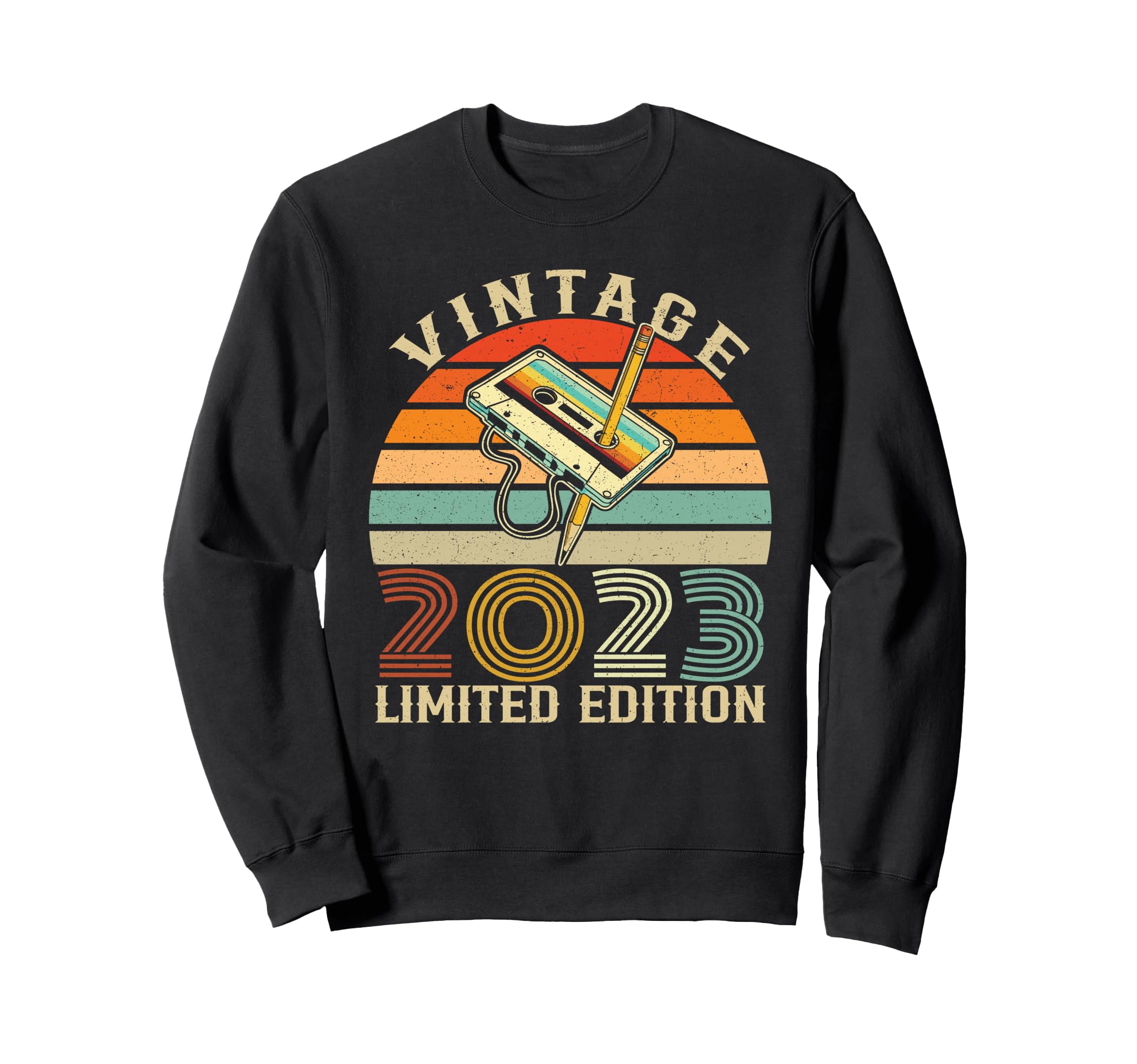 2023 Birthday Cassette Tape Sweatshirt - Custom Art Print Unisex - T-Shirt, Sweatshirt, Hoodie