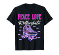 Rollerskate Peace Lover Rollerskating T-Shirt - Novelty Apparel Unisex - T-Shirt, Sweatshirt, Hoodie