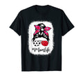 Basketball Mothers Bleached Mom Life T-Shirt - Novelty Apparel Men Women - T-Shirt, Sweatshirt, Hoodie