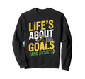 Funny Soccer Player Art Sweatshirt - Fun Novelty Design Unisex - T-Shirt, Sweatshirt, Hoodie