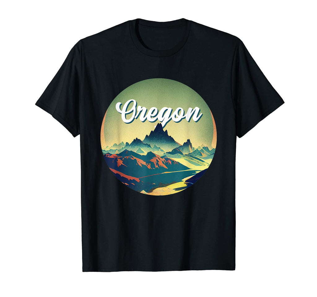 Oregon Mountains Hike National Park T-Shirt - Minimalist Print for Adults - T-Shirt, Sweatshirt, Hoodie