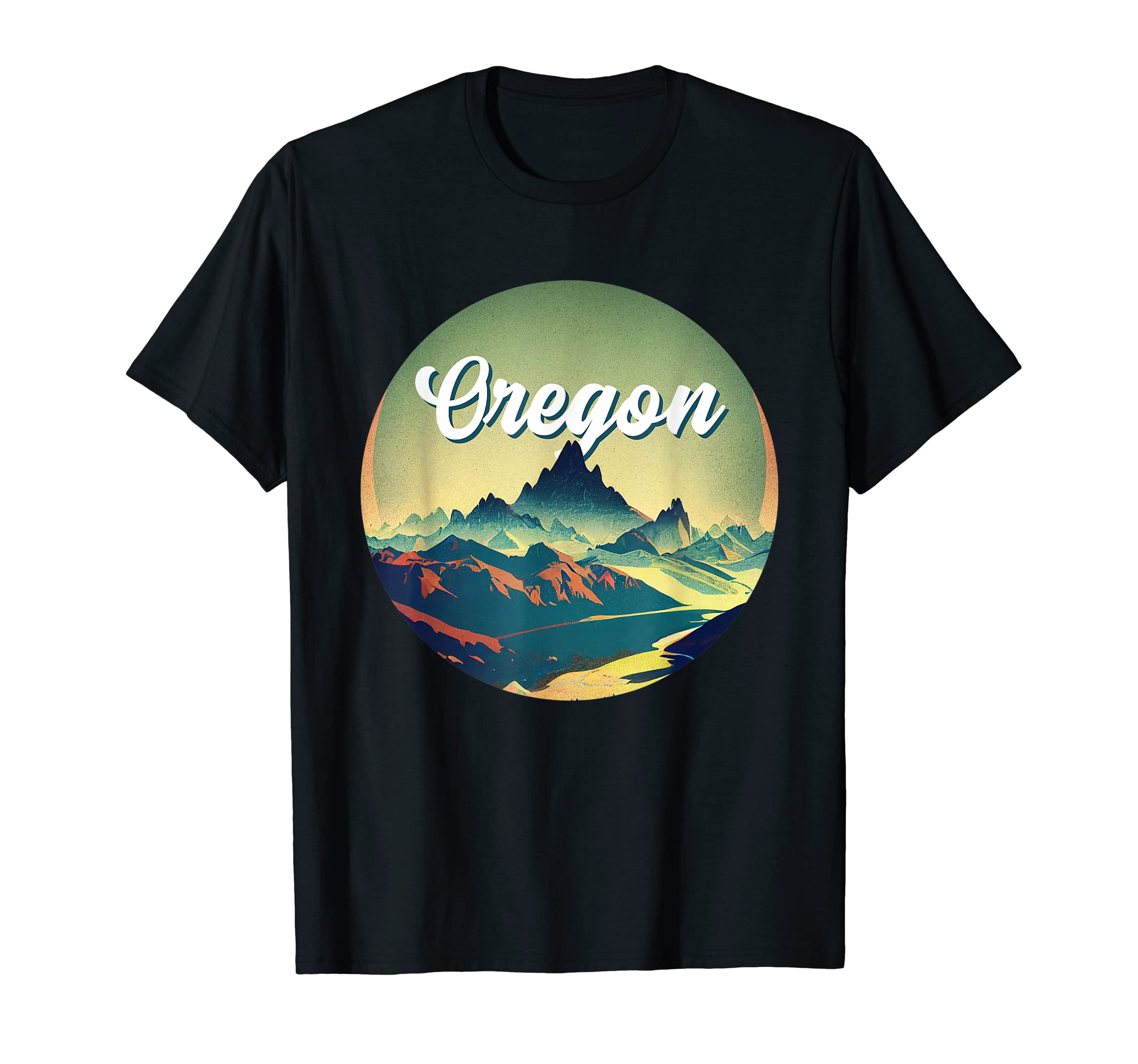 Oregon Mountains Hike National Park T-Shirt - Minimalist Print for Adults - T-Shirt, Sweatshirt, Hoodie