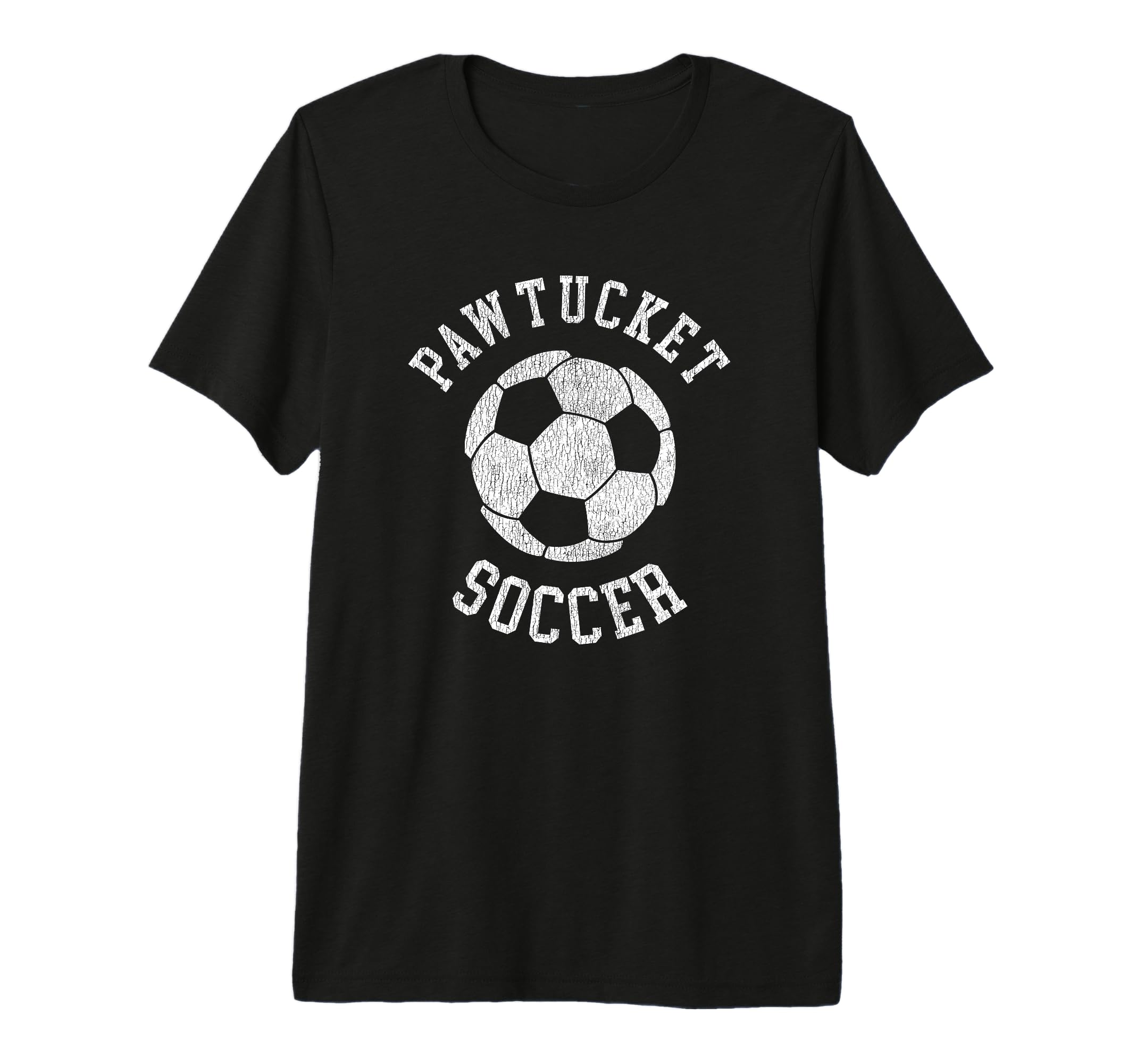 Pawtucket Soccer Distressed 90S Tri T-Shirt - Custom Art Print Men Women - T-Shirt, Sweatshirt, Hoodie