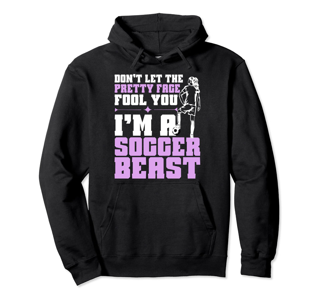 Funny Soccer Soccer Players Teens Hoodie - Graphic Print Men Women - T-Shirt, Sweatshirt, Hoodie