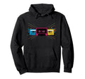 Old School Playlist Cassette Hoodie - Aesthetic Graphic for Adults - T-Shirt, Sweatshirt, Hoodie