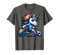 Footballer Unicorn Fans Soccer Team T-Shirt - Unique Graphic Men Women - T-Shirt, Sweatshirt, Hoodie