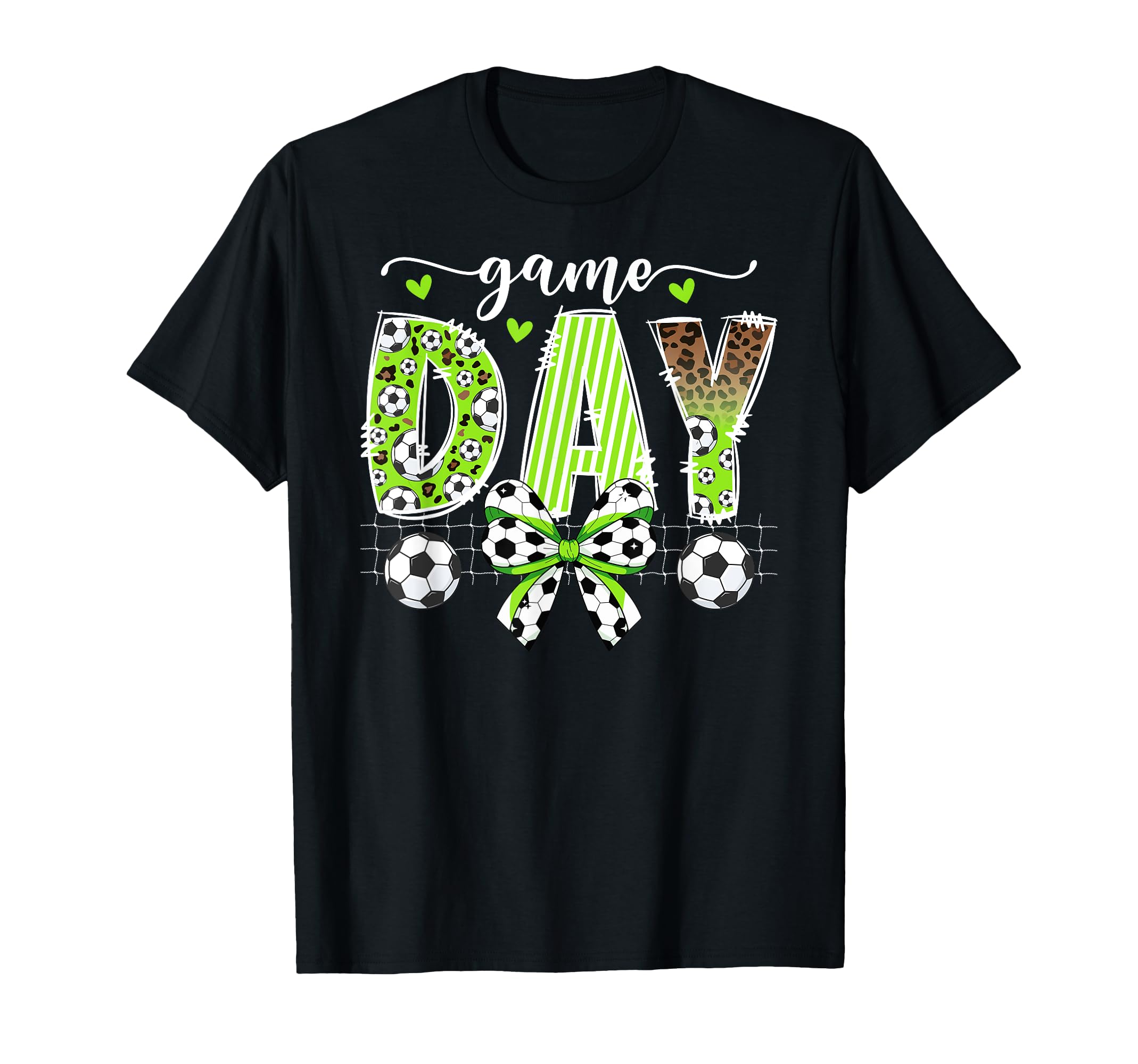 Game Day Soccer Coquette Soccer Game Day T-Shirt - Unique Graphic Unisex - T-Shirt, Sweatshirt, Hoodie