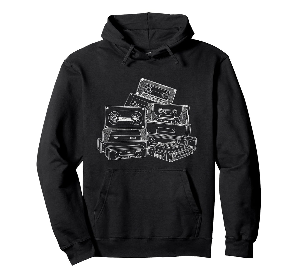 Love Mixtape 80S Blank Cassette Tape Hoodie - Custom Art Print for Adults - T-Shirt, Sweatshirt, Hoodie