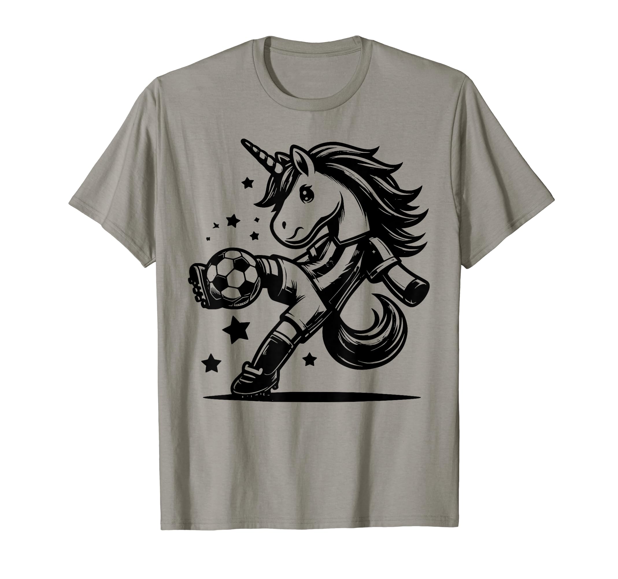 Footballer Unicorn Fans Soccer Team T-Shirt - Trendy Graphic Men Women - T-Shirt, Sweatshirt, Hoodie