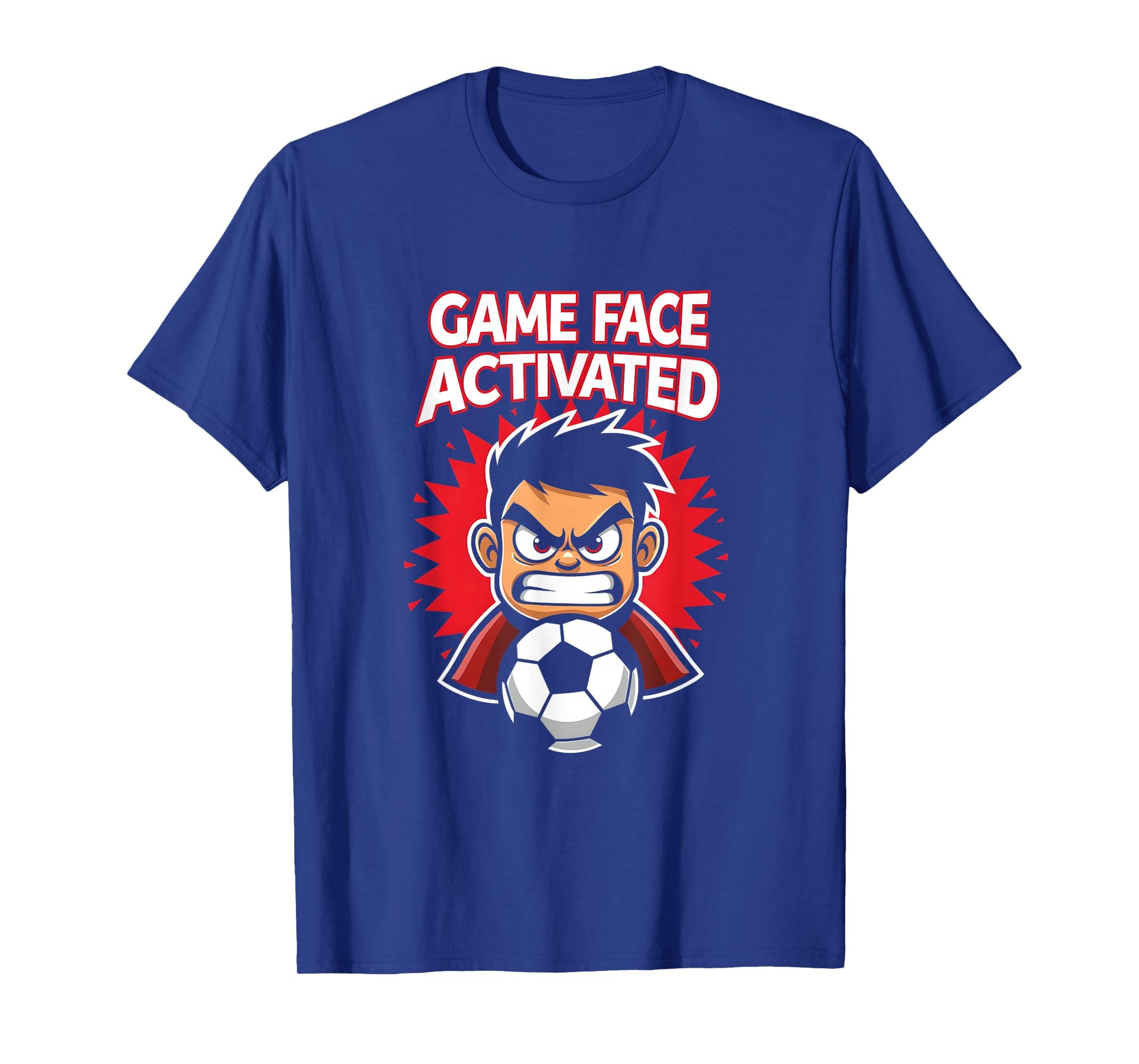 Game Face Activated Soccer T-Shirt - Novelty Apparel Men Women - T-Shirt, Sweatshirt, Hoodie