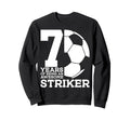 Soccer 7 Years Awesome Soccer Sweatshirt - Unique Graphic Men Women - T-Shirt, Sweatshirt, Hoodie