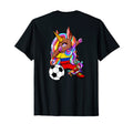 Dabbing Brown Skin Unicorn T-Shirt - Casual Everyday Wear for Adults - T-Shirt, Sweatshirt, Hoodie