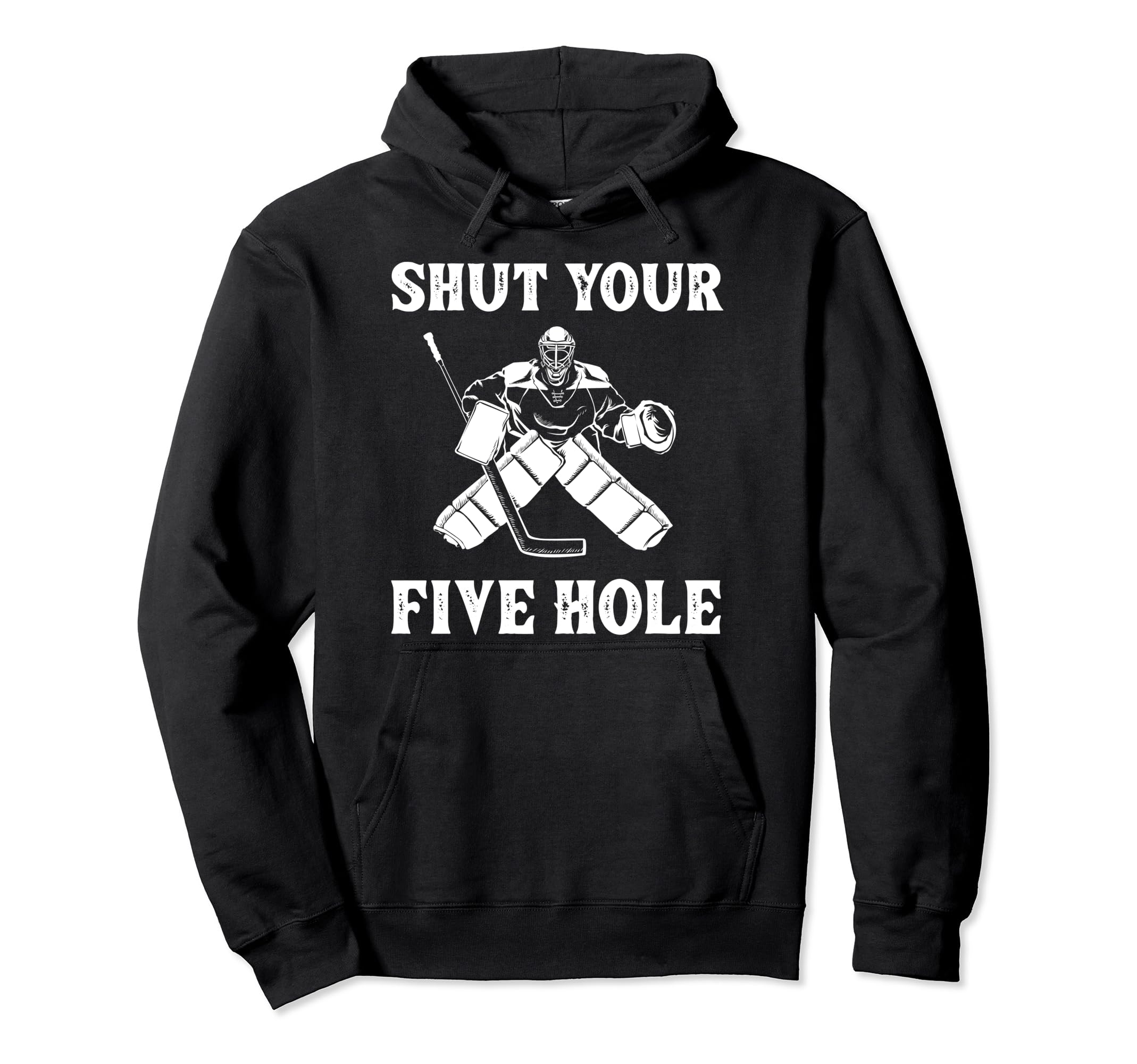 Funny Ice Hockey Ice Hockey Goalkeeper Hoodie - Streetwear Style for Adults - T-Shirt, Sweatshirt, Hoodie