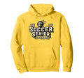 Soccer Senior 2026 Final Half Hoodie - Minimalist Print Men Women - T-Shirt, Sweatshirt, Hoodie