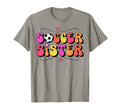 Proud Soccer Sister Heart T-Shirt - Graphic Print for Adults - T-Shirt, Sweatshirt, Hoodie