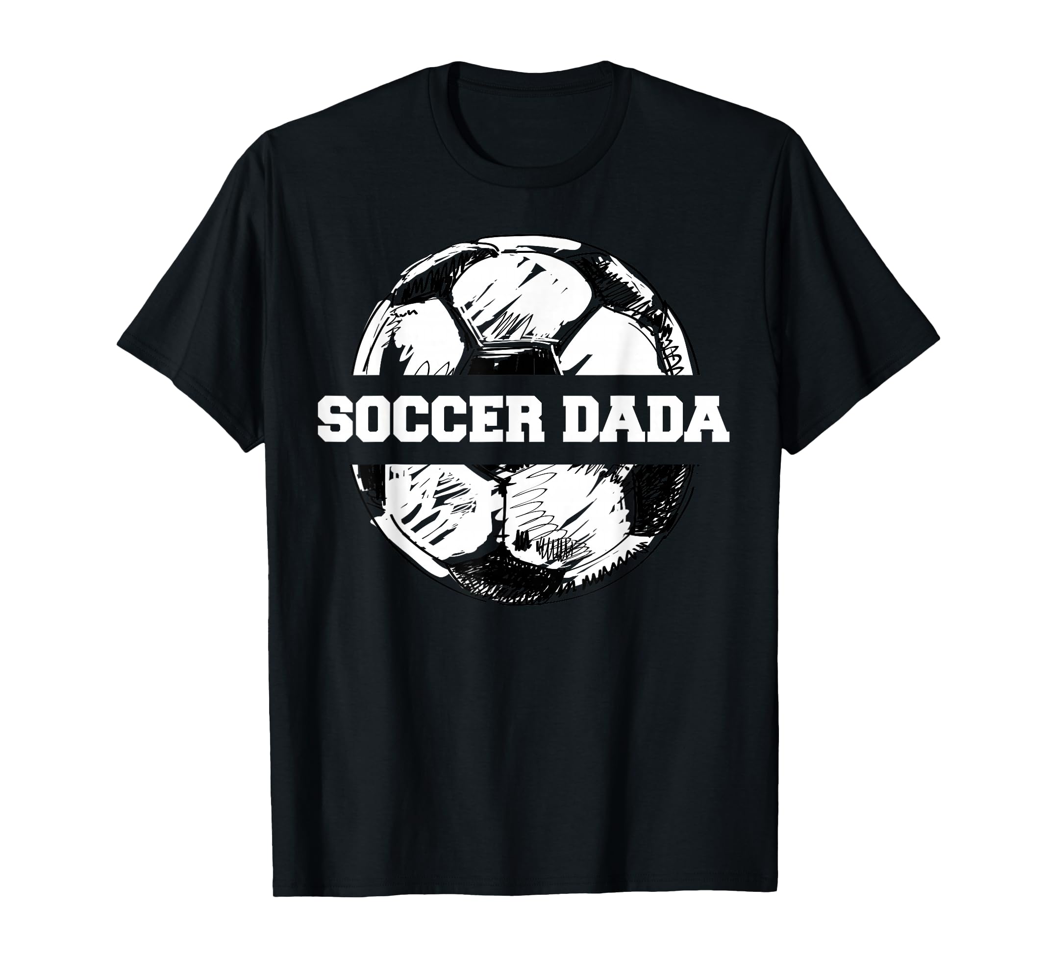 Soccer Dada Soccer Ball Split Funny T-Shirt - Streetwear Style Men Women - T-Shirt, Sweatshirt, Hoodie