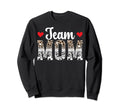 Team Mom Leopard Soccer Team Mom Sweatshirt - Unique Graphic for Adults - T-Shirt, Sweatshirt, Hoodie