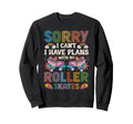 Roller Skating Skate 1970S Sorry Sweatshirt - Custom Art Print for Adults - T-Shirt, Sweatshirt, Hoodie
