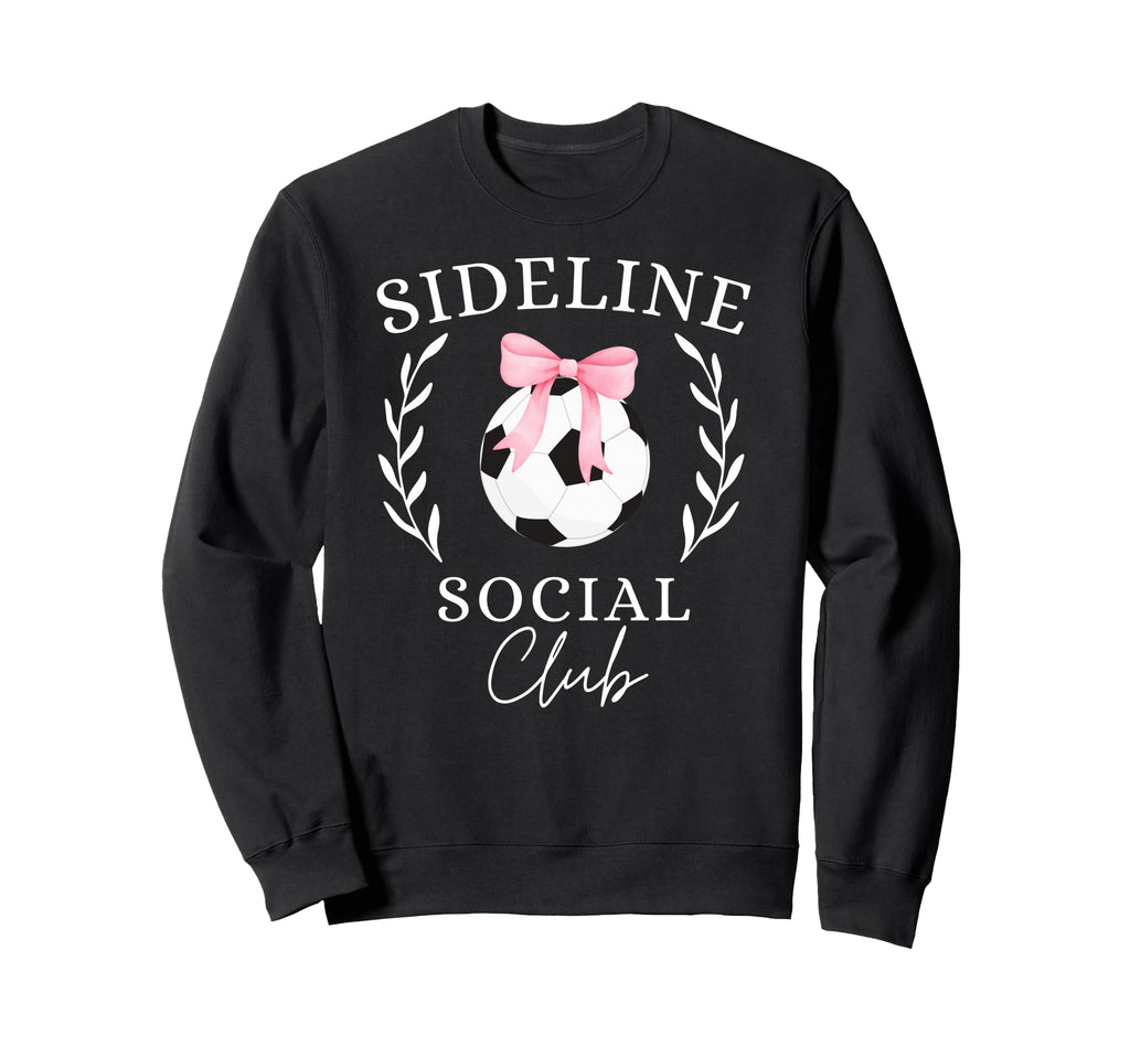Sideline Social Club Coquette Sweatshirt - Aesthetic Graphic Men Women - T-Shirt, Sweatshirt, Hoodie