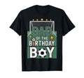 Birthday Dad Soccer Goal Party Day T-Shirt - Streetwear Style Men Women - T-Shirt, Sweatshirt, Hoodie