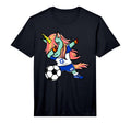 Funny Dabbing Unicorn Israel T-Shirt - Fun Novelty Design for Adults - T-Shirt, Sweatshirt, Hoodie