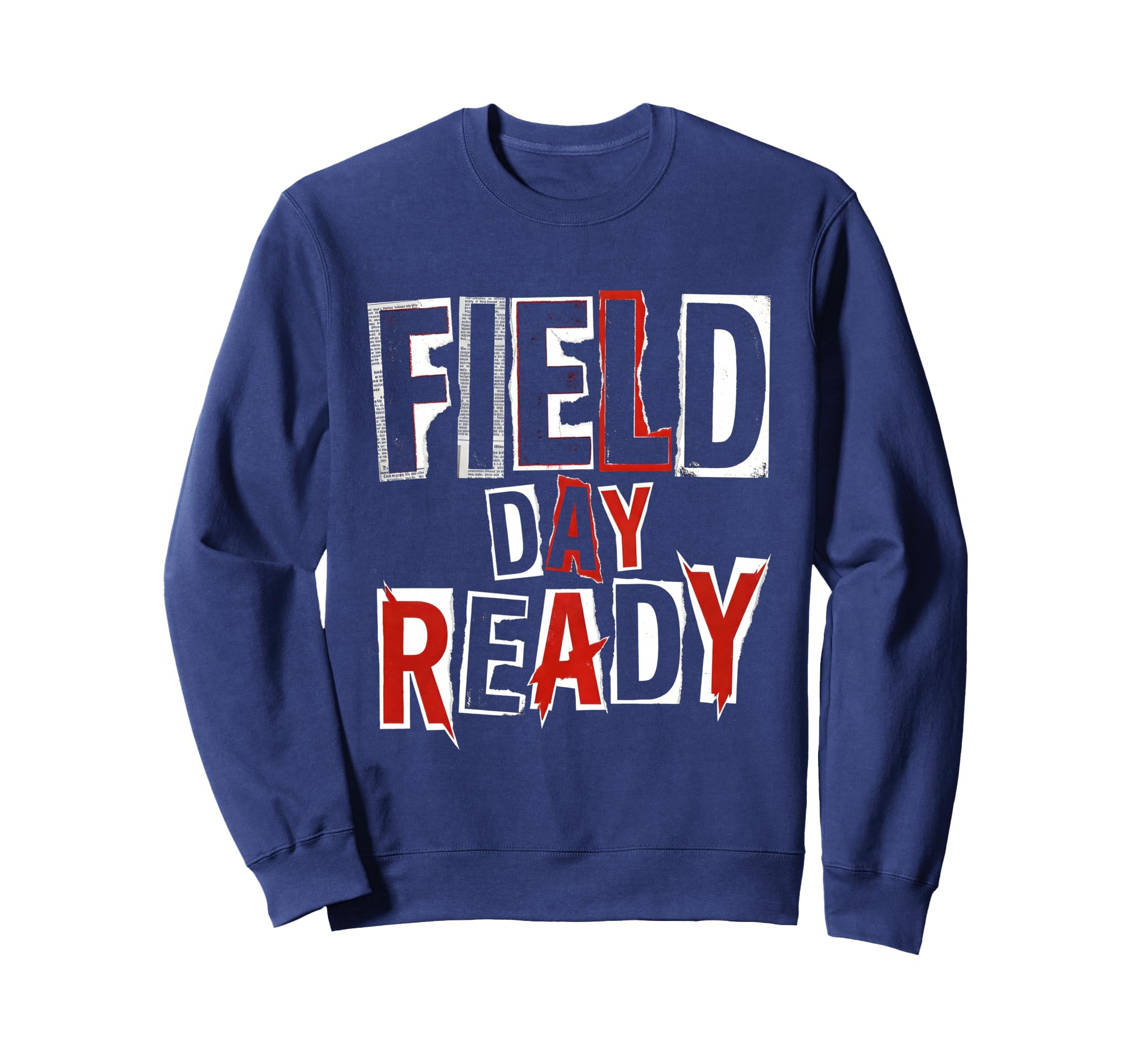 Field Day Ready Soccer Mom Sweatshirt - Graphic Print for Adults - T-Shirt, Sweatshirt, Hoodie
