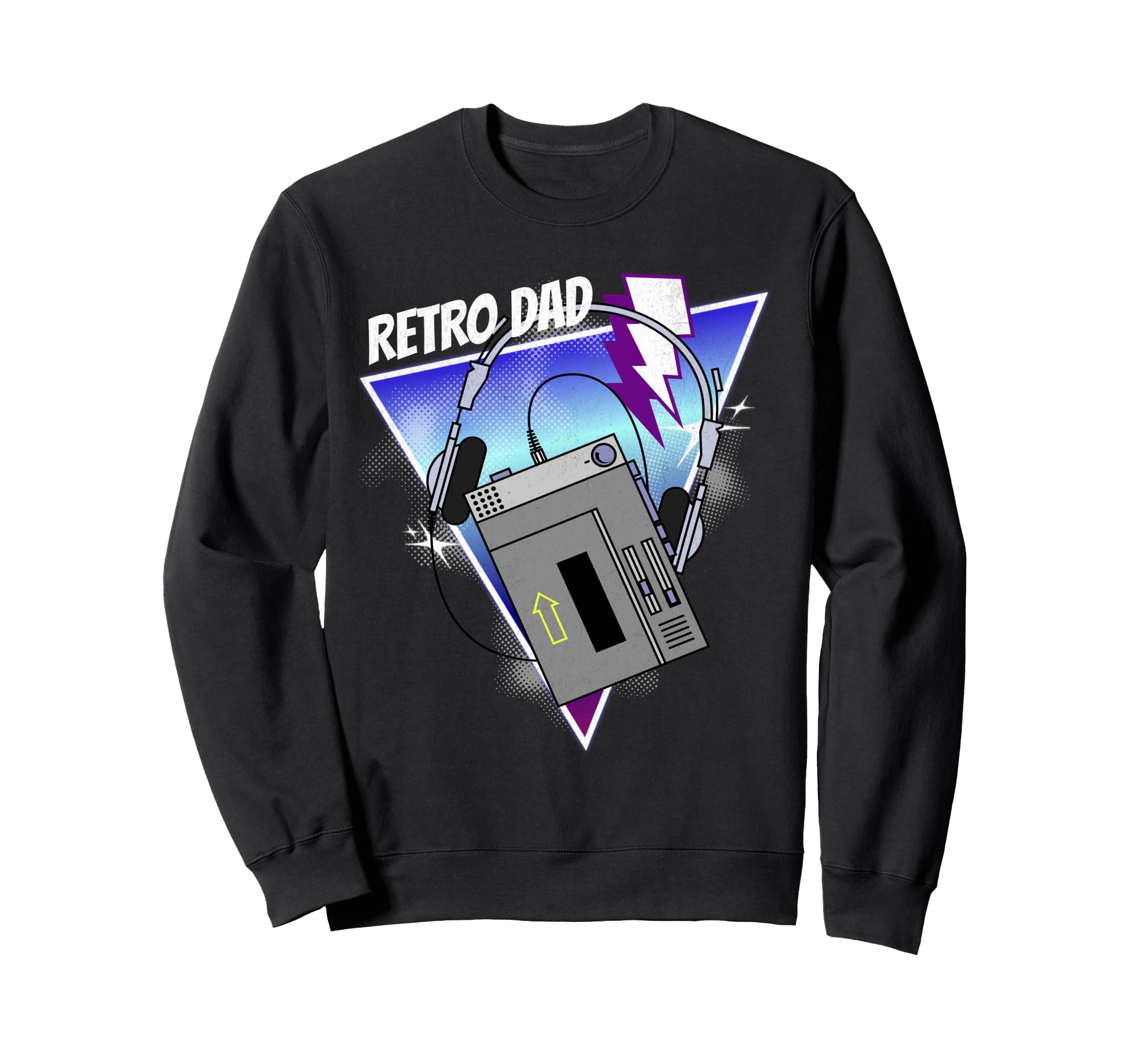 Dad Fathers Day Cassette Tape 80S Gifts Sweatshirt - Graphic Print Unisex - T-Shirt, Sweatshirt, Hoodie