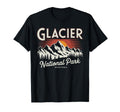 Glacier National Park Montana Usa Nature T-Shirt - Custom Art Print Unisex - T-Shirt, Sweatshirt, Hoodie