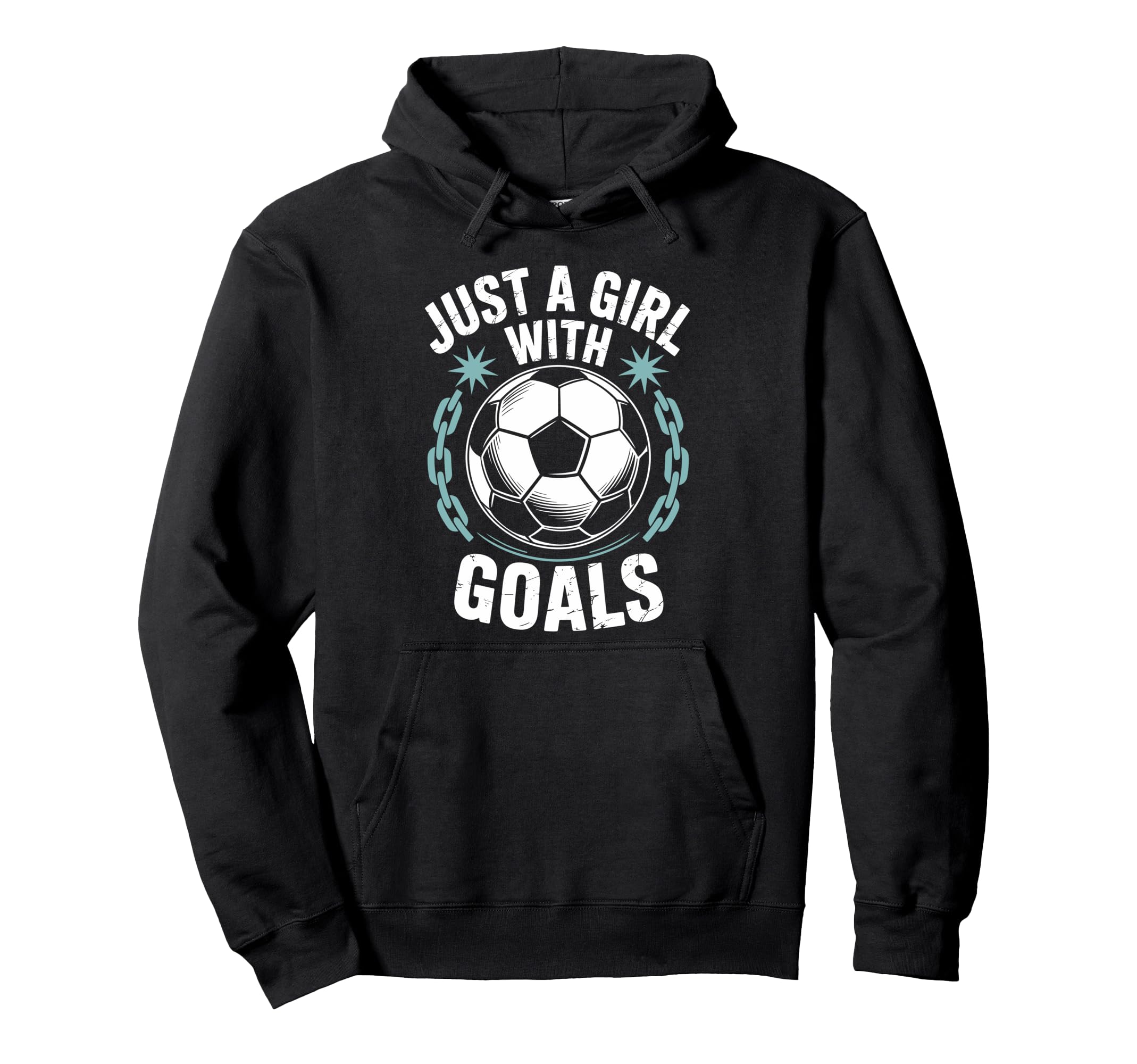 Goal Keeper And Soccer Lover Just Goals Hoodie - Unique Graphic Unisex - T-Shirt, Sweatshirt, Hoodie