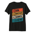 Son Brother Gamer Legend Video Game T-Shirt - Minimalist Print for Adults - T-Shirt, Sweatshirt, Hoodie