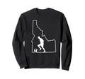 Idaho Map Soccer Player Gift Idaho Sweatshirt - Trendy Graphic Unisex - T-Shirt, Sweatshirt, Hoodie