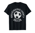 Breckinridge County Soccer Distressed 90S T-Shirt - Novelty Apparel Unisex - T-Shirt, Sweatshirt, Hoodie
