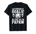 Proud Hockey Goalie Papaw Ice T-Shirt - Casual Everyday Wear for Adults - T-Shirt, Sweatshirt, Hoodie