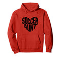 Soccer Aunt Proud Soccer Auntie Heart Hoodie - Streetwear Style Unisex - T-Shirt, Sweatshirt, Hoodie