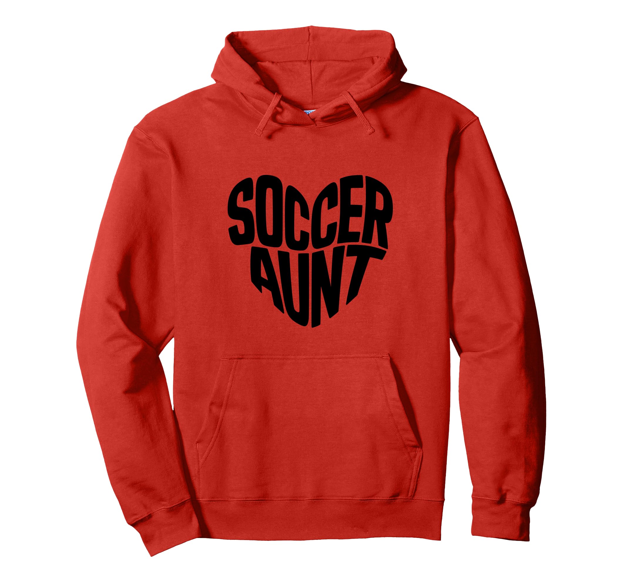 Soccer Aunt Proud Soccer Auntie Heart Hoodie - Streetwear Style Unisex - T-Shirt, Sweatshirt, Hoodie