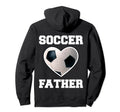 Soccer Father Family Matching Sport Hoodie - Unique Graphic for Adults - T-Shirt, Sweatshirt, Hoodie