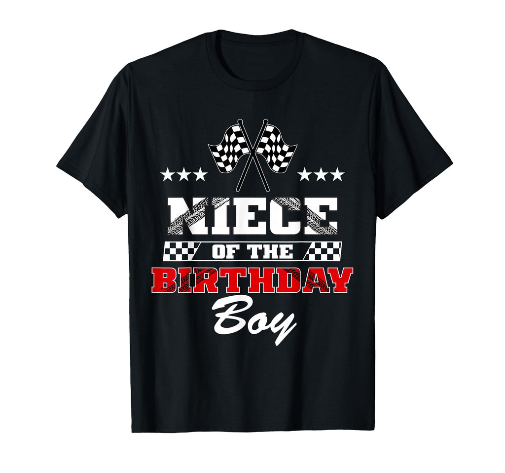 Niece Birthday Soccer Party Family T-Shirt - Minimalist Print for Adults - T-Shirt, Sweatshirt, Hoodie