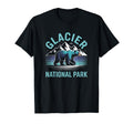 Glacier Grizzly Bear Glacier T-Shirt - Aesthetic Graphic Men Women - T-Shirt, Sweatshirt, Hoodie
