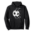 Soccer Ball Goal Funny Player Sports Hoodie - Minimalist Print for Adults - T-Shirt, Sweatshirt, Hoodie