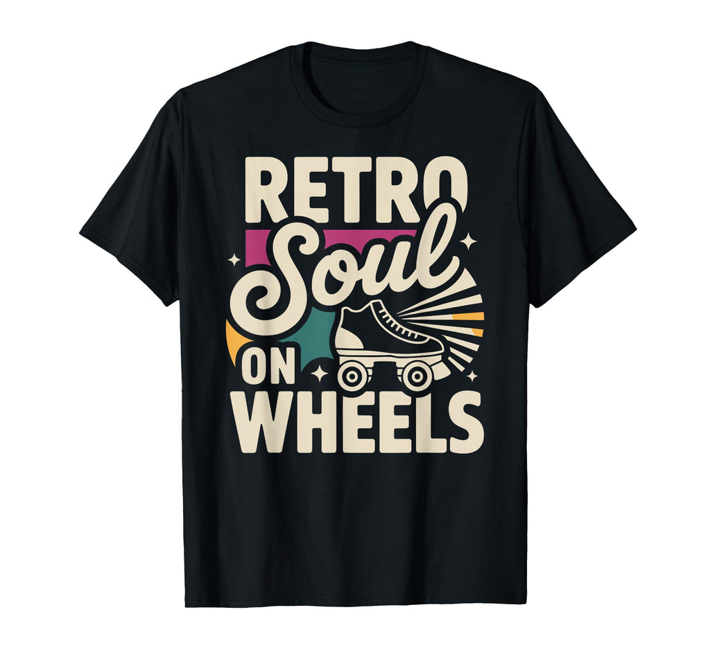 Roller Skating Nostalgia Skaters Fans Hoodie - Unique Graphic for Adults - T-Shirt, Sweatshirt, Hoodie