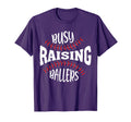 Funny Baseball Busy Raising Ballers T-Shirt - Custom Art Print for Adults - T-Shirt, Sweatshirt, Hoodie